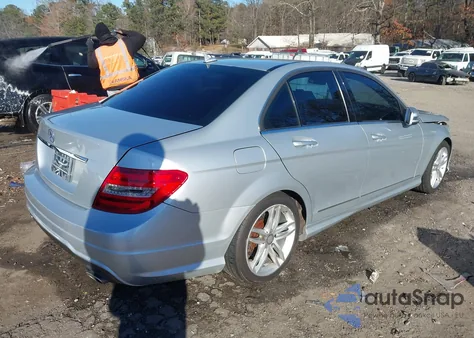 2012 Mercedes-Benz C 300 Sport 4Matic from USA, damaged, VIN WDDGF8BB9CF899782